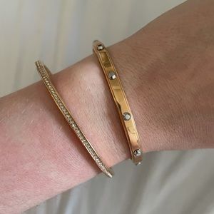 Rose gold Michael Kors Bangles